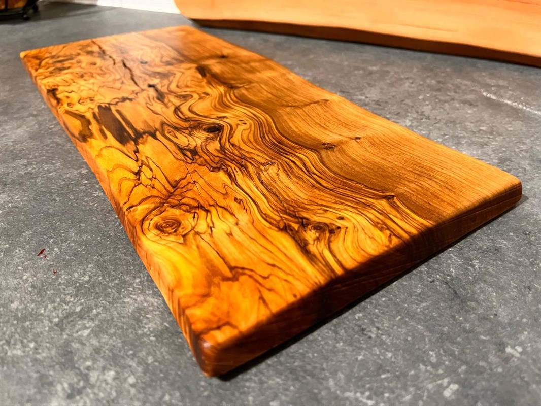 Olive Wood Serving Board by Marshall Woodwork Shop Small Market