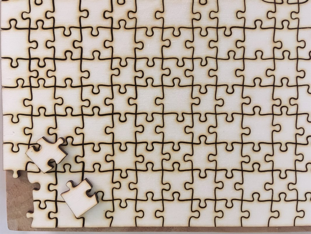 Preposterously Difficult Jigsaw Puzzle - by LaserMakerShed - Small Market