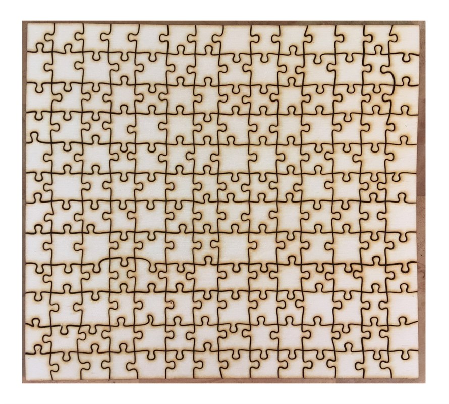 Preposterously Difficult Jigsaw Puzzle by LaserMakerShed Small Market