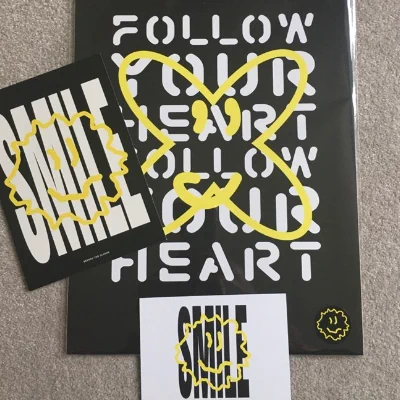 Follow Your Heart - A3 Print