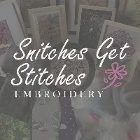 Snitches Get Stitches Small Market Logo