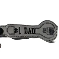 #1 Dad Keyring - Number One Dad