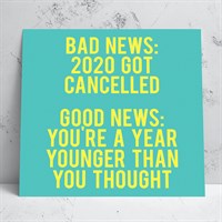 2020 Got Cancelled Birthday Card
