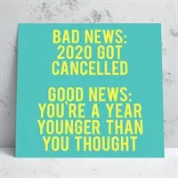 2020 Got Cancelled Birthday Card