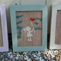 3 Set Handmade Reclaimed Childrens Frame