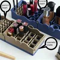 3D printed cosmetic organiser 