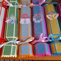 6 Glittery Handmade Christmas Crackers w 5