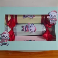 6 Panda Handmade Christmas Crackers