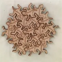 7 Piece Geckos Tessellation Puzzle product review