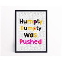 A4 Digital download Humpty Dumpty poster