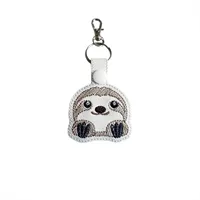 Adorable Sloth Keyring