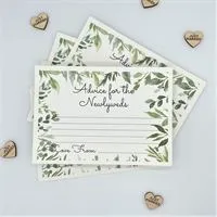Advice To The Newlyweds Cards