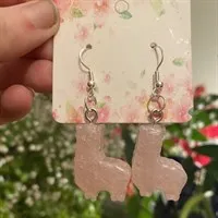 Alpaca earrings