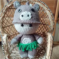 Amigurmi Doll In Monkey Outfit