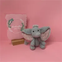 Baby Elephant Crochet Toy