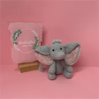 Baby elephant crochet toy 1 gallery shot 9