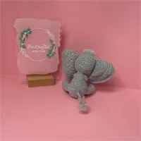 Baby elephant crochet toy 3 gallery shot 12