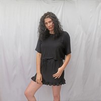 Bamboo Jersey Crop Top Frony