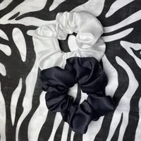 Bamboo Silk Scrunchies Vegan And Eco