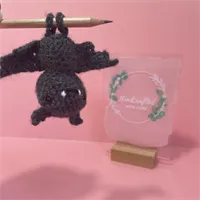 Bat crochet toy 1