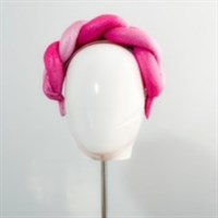 Pink Ombre Braided Padded HeadBand