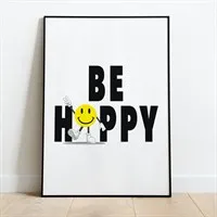 Be Happy Print