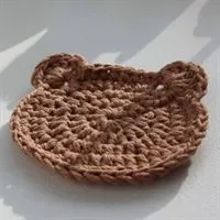 Bear Crochet Coaster