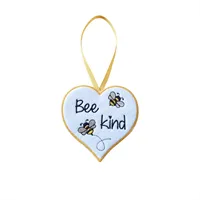 Bee Kind Heart Hanging Decoration