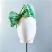 Bespoke Two Piece Green Bow