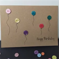 Birthday Balloon Card