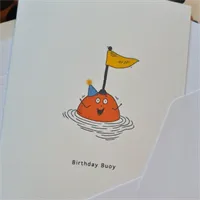Birthday Buoy, Birthday Card. Birthday 2 gallery shot 12