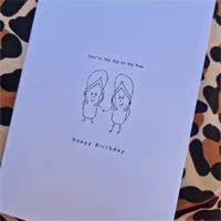 Birthday card. Cute couple Birthday Card 7
