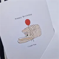 Birthday Card, I loaf you. Cute birthday 6
