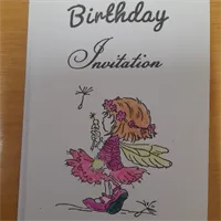 Birthday Invitation Fairy Card