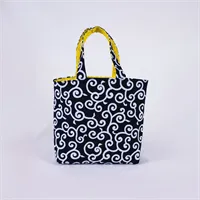Blue Mini Tote Bag | Japanese Design