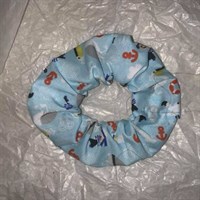 Blue Sailors Mate Seaside Scrunchies