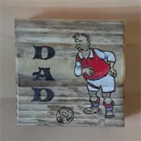 Bottle Opener Coaster Hand Painted