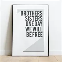 Brothers And Sisters Print