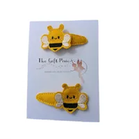 Bumble Bee Hair Clips | Hair Accessories