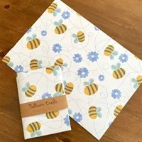 Flowers and Bees design