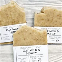 Castorshea Oat Milk & Agave Nectar Soap