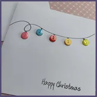 Christmas Festive Light Card