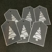 Christmas Gift Tags - Trees