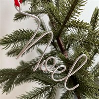 Christmas Noel Wire Tree Decoration