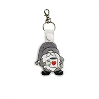 Coffee Gnome Keyring