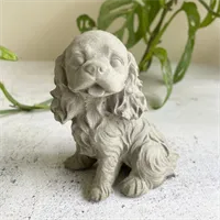 Concrete cocker spaniel | pet loss | urn 1 gallery shot 11