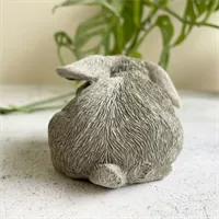 Concrete rabbit statue | pet loss | conc 4 gallery shot 12