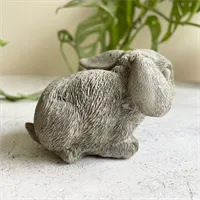 Concrete rabbit statue | pet loss | conc 8 gallery shot 11