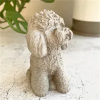 Concrete teddy dog statue | pet statue | 7 gallery shot 9