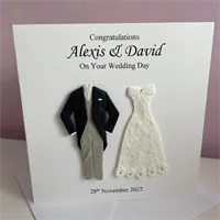 Congratulations Wedding Card Mr & Mrs  2 gallery shot 14